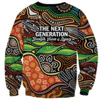 Thriving Together NAIDOC 2025 Sweatshirt Aboriginal Indigenous Art