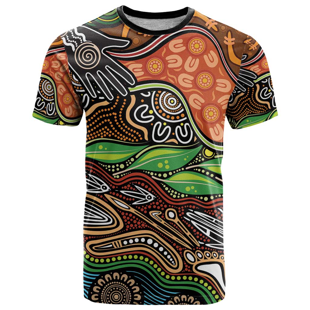 Thriving Together NAIDOC 2025 T Shirt Aboriginal Indigenous Art