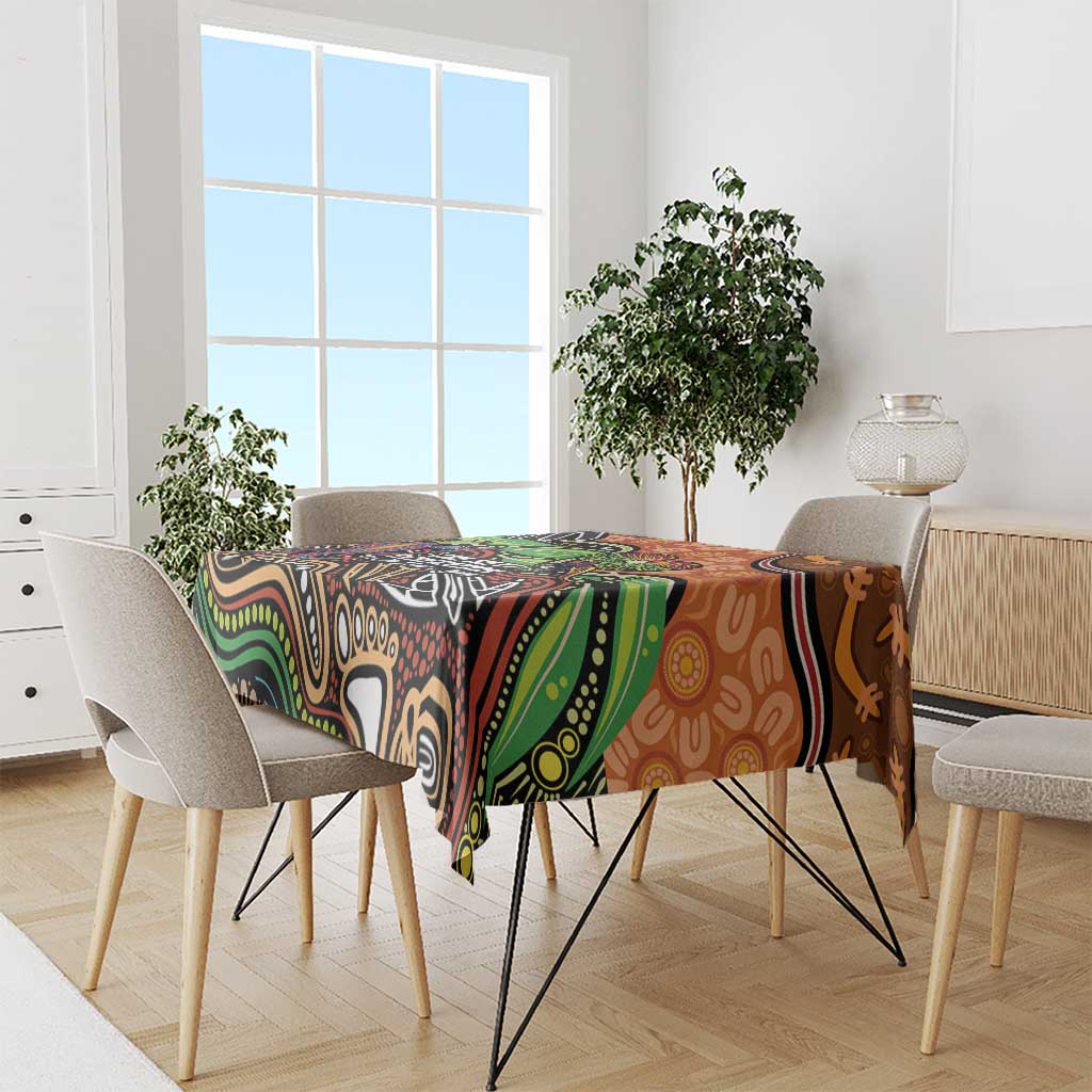 Thriving Together NAIDOC 2025 Tablecloth Aboriginal Indigenous Art