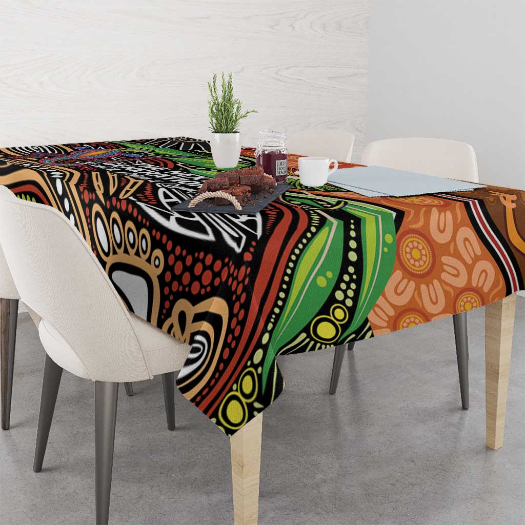 Thriving Together NAIDOC 2025 Tablecloth Aboriginal Indigenous Art