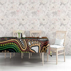 Thriving Together NAIDOC 2025 Tablecloth Aboriginal Indigenous Art