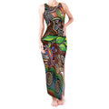 Thriving Together NAIDOC 2025 Tank Maxi Dress Aboriginal Indigenous Art