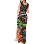 Thriving Together NAIDOC 2025 Tank Maxi Dress Aboriginal Indigenous Art
