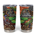 Thriving Together NAIDOC 2025 Tumbler Cup Aboriginal Indigenous Art