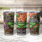 Thriving Together NAIDOC 2025 Tumbler Cup Aboriginal Indigenous Art