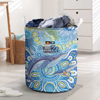 NAIDOC Week 2026 Laundry Basket Dreaming of Whales Aboriginal Dot Art
