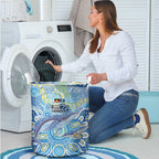 NAIDOC Week 2026 Laundry Basket Dreaming of Whales Aboriginal Dot Art