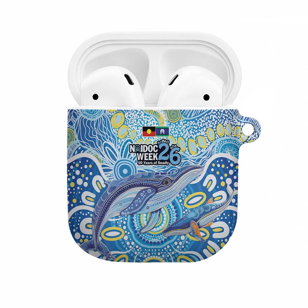 NAIDOC Week 2026 AirPods Case Dreaming of Whales Aboriginal Dot Art