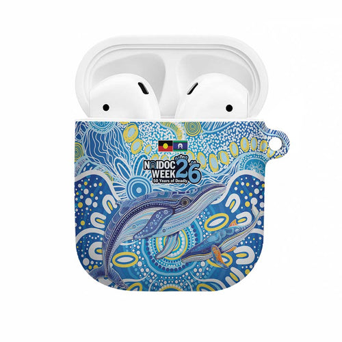 NAIDOC Week 2026 AirPods Case Dreaming of Whales Aboriginal Dot Art
