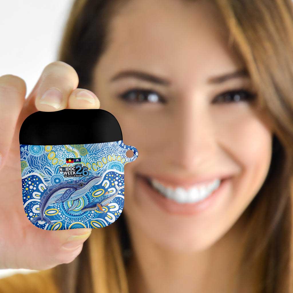 NAIDOC Week 2026 AirPods Case Dreaming of Whales Aboriginal Dot Art
