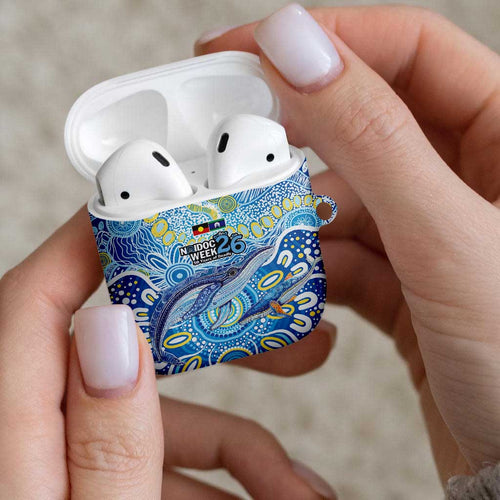 NAIDOC Week 2026 AirPods Case Dreaming of Whales Aboriginal Dot Art