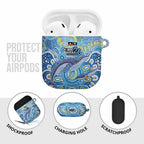 NAIDOC Week 2026 AirPods Case Dreaming of Whales Aboriginal Dot Art