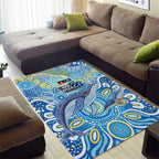 NAIDOC Week 2026 Area Rug Dreaming of Whales Aboriginal Dot Art