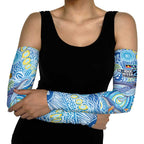 NAIDOC Week 2026 Arm Sleeves Dreaming of Whales Aboriginal Dot Art