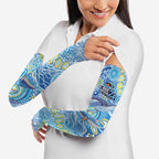NAIDOC Week 2026 Arm Sleeves Dreaming of Whales Aboriginal Dot Art