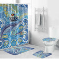 NAIDOC Week 2026 Bathroom Set Dreaming of Whales Aboriginal Dot Art