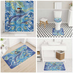 NAIDOC Week 2026 Bathroom Set Dreaming of Whales Aboriginal Dot Art