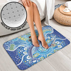NAIDOC Week 2026 Bathroom Set Dreaming of Whales Aboriginal Dot Art