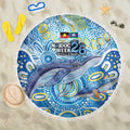 NAIDOC Week 2026 Beach Blanket Dreaming of Whales Aboriginal Dot Art