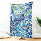 NAIDOC Week 2026 Blanket Dreaming of Whales Aboriginal Dot Art