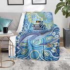 NAIDOC Week 2026 Blanket Dreaming of Whales Aboriginal Dot Art