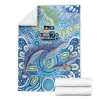 NAIDOC Week 2026 Blanket Dreaming of Whales Aboriginal Dot Art