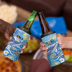 NAIDOC Week 2026 4 in 1 Can Cooler Tumbler Dreaming of Whales Aboriginal Dot Art