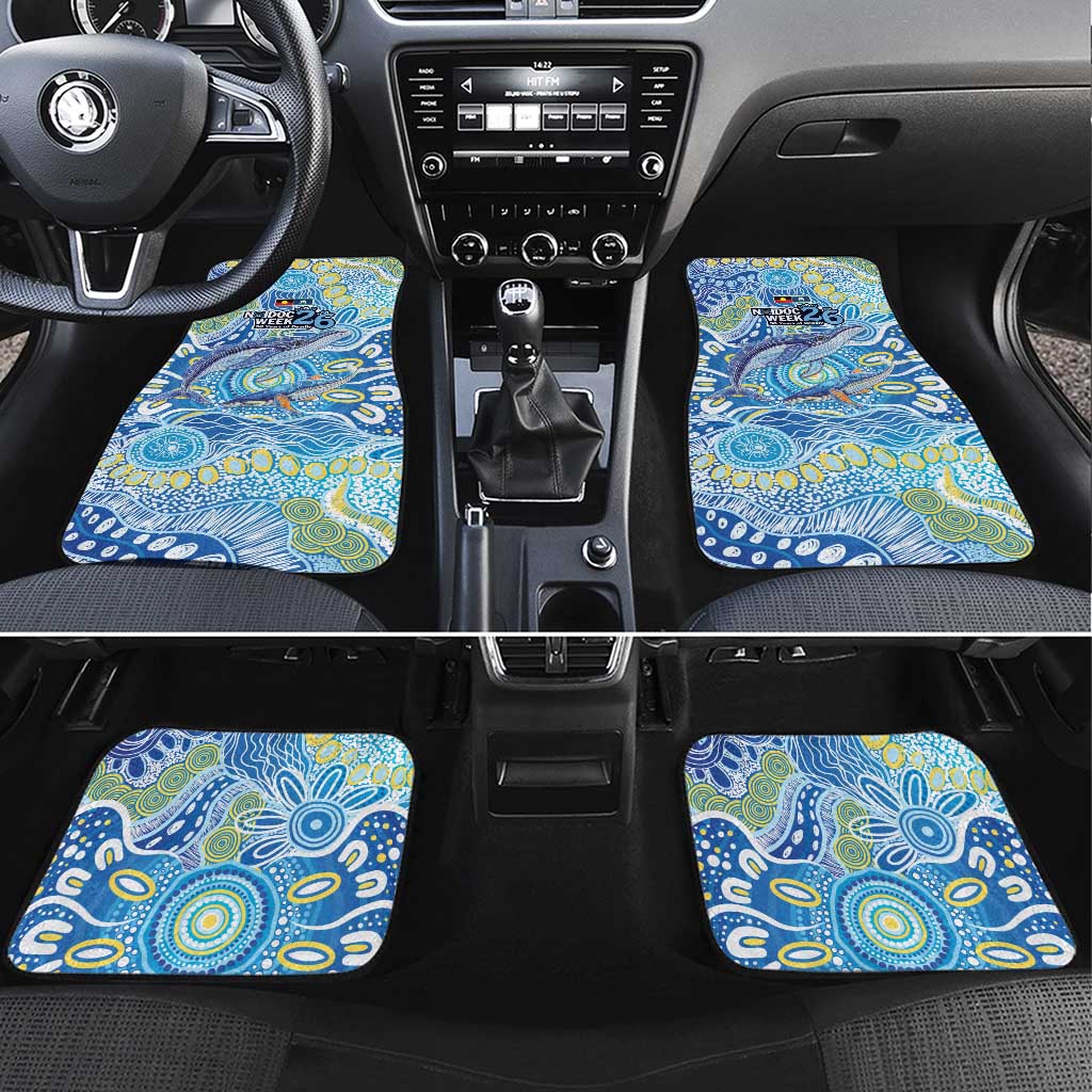 NAIDOC Week 2026 Car Mats Dreaming of Whales Aboriginal Dot Art