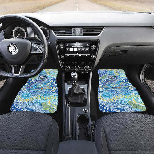 NAIDOC Week 2026 Car Mats Dreaming of Whales Aboriginal Dot Art