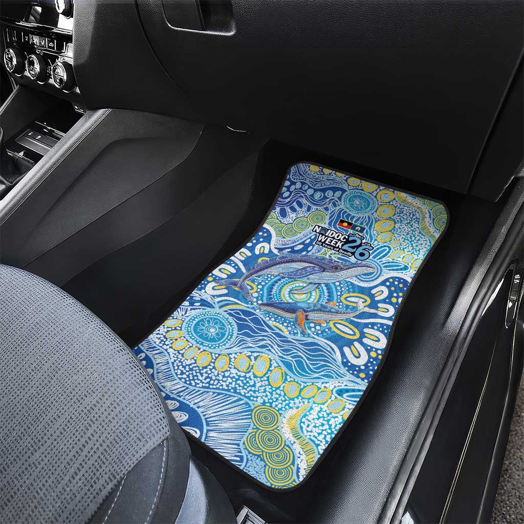 NAIDOC Week 2026 Car Mats Dreaming of Whales Aboriginal Dot Art