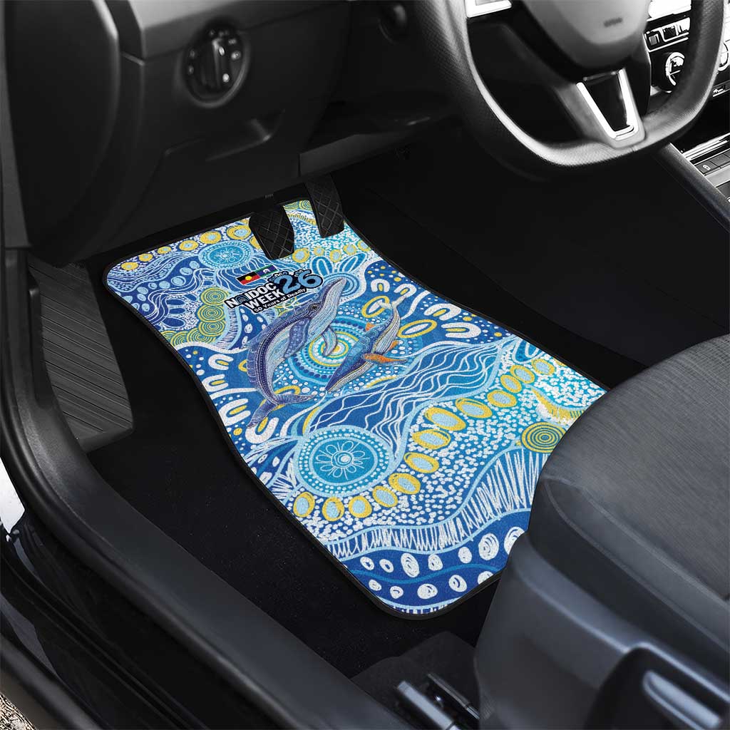 NAIDOC Week 2026 Car Mats Dreaming of Whales Aboriginal Dot Art