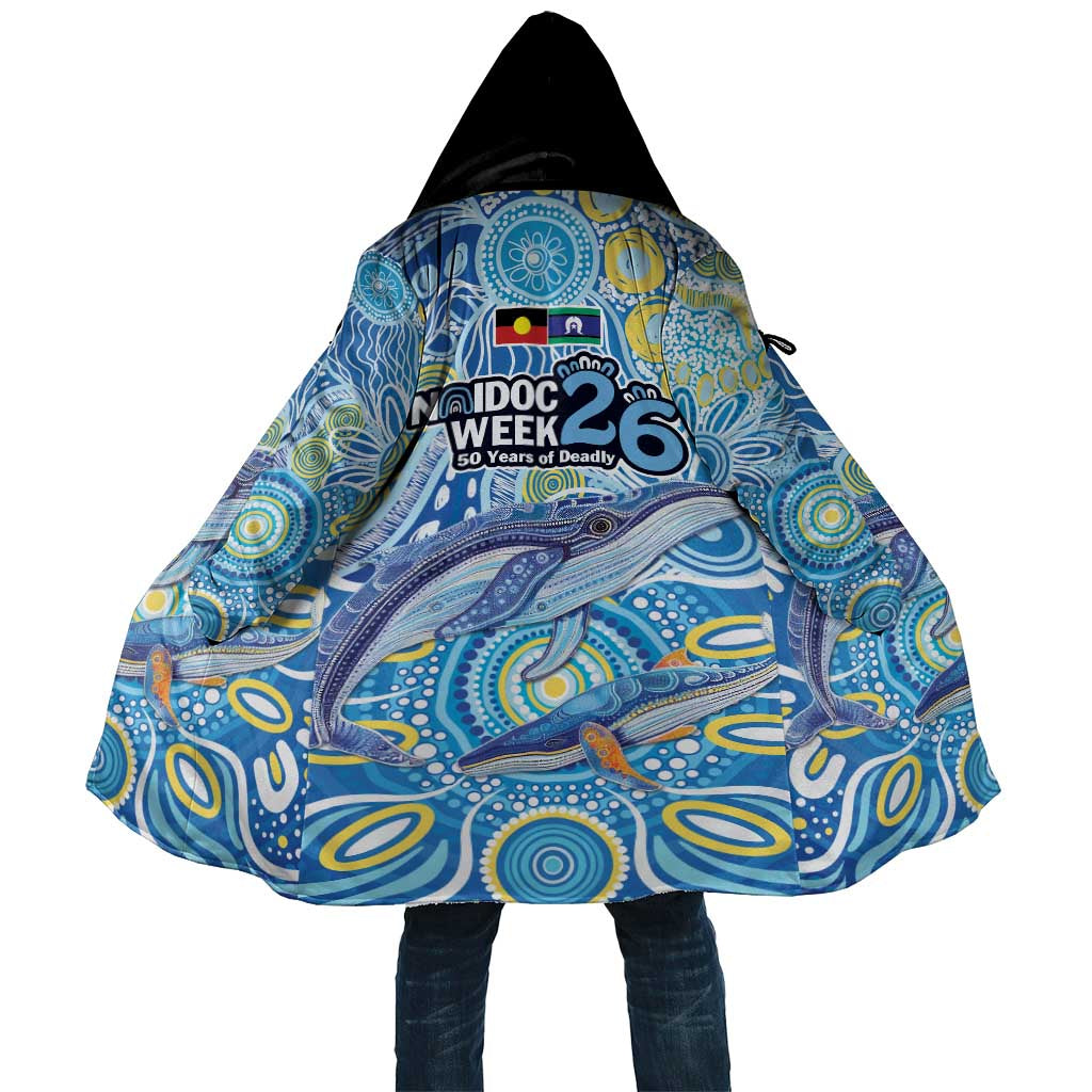 NAIDOC Week 2026 Cloak Dreaming of Whales Aboriginal Dot Art