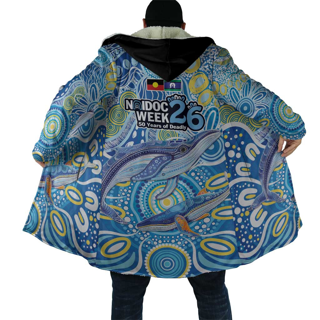 NAIDOC Week 2026 Cloak Dreaming of Whales Aboriginal Dot Art