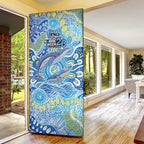 NAIDOC Week 2026 Door Cover Dreaming of Whales Aboriginal Dot Art