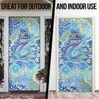 NAIDOC Week 2026 Door Cover Dreaming of Whales Aboriginal Dot Art