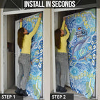NAIDOC Week 2026 Door Cover Dreaming of Whales Aboriginal Dot Art