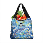 NAIDOC Week 2026 Grocery Bag Dreaming of Whales Aboriginal Dot Art