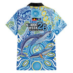 NAIDOC Week 2026 Hawaiian Shirt Dreaming of Whales Aboriginal Dot Art