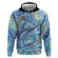 NAIDOC Week 2026 Hoodie Dreaming of Whales Aboriginal Dot Art