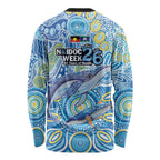 NAIDOC Week 2026 Long Sleeve Shirt Dreaming of Whales Aboriginal Dot Art