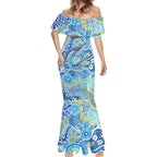 NAIDOC Week 2026 Mermaid Dress Dreaming of Whales Aboriginal Dot Art