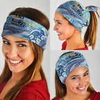 NAIDOC Week 2026 Neck Gaiter Dreaming of Whales Aboriginal Dot Art