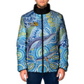 NAIDOC Week 2026 Padded Jacket Dreaming of Whales Aboriginal Dot Art