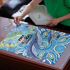 NAIDOC Week 2026 Puzzle Dreaming of Whales Aboriginal Dot Art