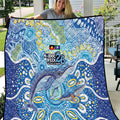 NAIDOC Week 2026 Quilt Dreaming of Whales Aboriginal Dot Art