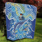 NAIDOC Week 2026 Quilt Dreaming of Whales Aboriginal Dot Art