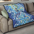NAIDOC Week 2026 Quilt Dreaming of Whales Aboriginal Dot Art