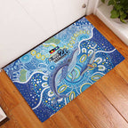 NAIDOC Week 2026 Rubber Doormat Dreaming of Whales Aboriginal Dot Art