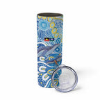 NAIDOC Week 2026 Skinny Tumbler Dreaming of Whales Aboriginal Dot Art
