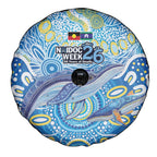 NAIDOC Week 2026 Spare Tire Cover Dreaming of Whales Aboriginal Dot Art